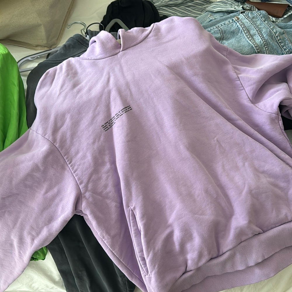 Purple hoodie